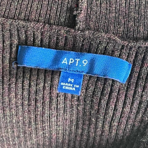 Apt. 9 Dark Brown Women's Cardigan - Picture 3 of 3